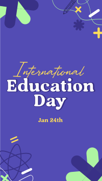 Celebrate Education Day Instagram Story