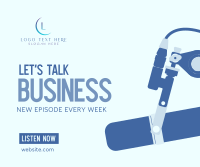 Business Talk Podcast Facebook Post