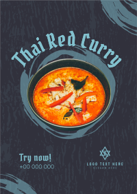 Thai Red Curry Poster