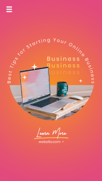 Into Online Business Facebook Story