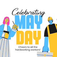 Celebrating May Day Linkedin Post Image Preview