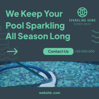 Pool Sparkling Instagram Post Image Preview