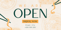 Oriental Cuisine Now Open Twitter Post