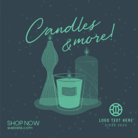 Candles and More Instagram Post Design