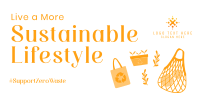 Sustainable Living Twitter Post