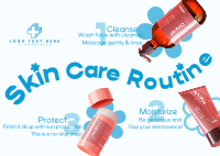 Skin Care Routine Postcard example 4