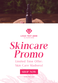 Skincare Promo CBD  Poster