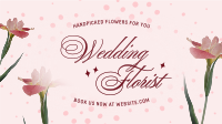 Floral Wedding Facebook Event Cover