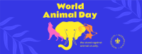 World Animal Day Facebook Cover example 2