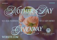 Mother Giveaway Blooms Postcard