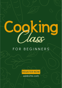 Cooking Class Flyer