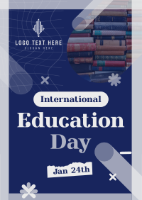 Happy Education Day  Flyer