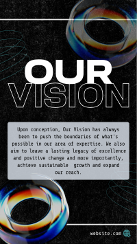 Futuristic Our Vision Instagram Story