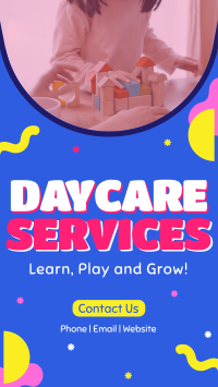 Learn and Grow in Daycare Video