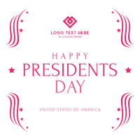 Happy Presidents Day Linkedin Post Design