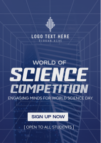  World Science Day Contest Flyer