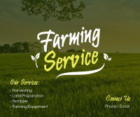 Farming Services Facebook Post