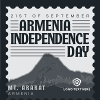 Armenia Independence Mountain Instagram Post