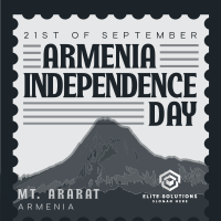 Armenia Independence Mountain Instagram Post Image Preview