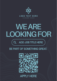 Positions Available Minimalist Flyer