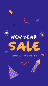 New Year Sale Instagram Story