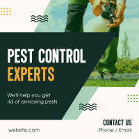 Pest Control Experts Linkedin Post