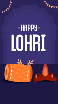Happy Lohri Instagram Story