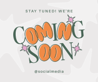 Trendy Coming Soon Facebook Post