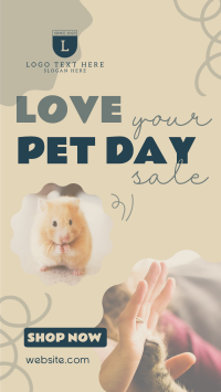 Love Your Pet Day Sale Instagram Story