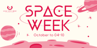 Space Week Event Twitter Post