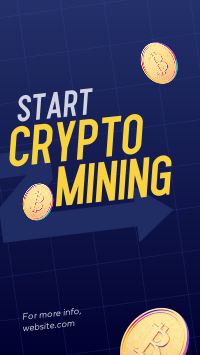 Crypto Mining Secrets Instagram Story