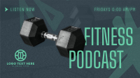 Modern Fitness Podcast Animation