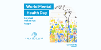 World Mental Health Day Twitter Post