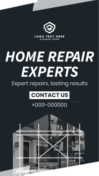 Home Repair Experts Instagram Reel Image Preview