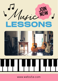 Music Lessons Flyer