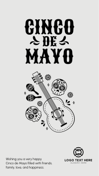 Guitar Cinco De Mayo Instagram Story