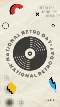 Disco Retro Day Facebook Story