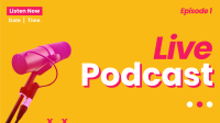 Live Podcast Facebook Event Cover