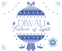 Diwali Festival Celebration Facebook Post