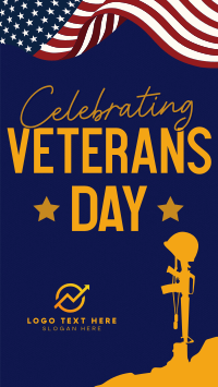 Celebrating Veterans Day TikTok Video Design