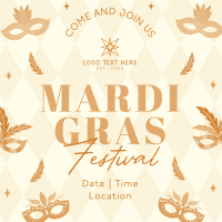 Mardi Gras Festival Linkedin Post