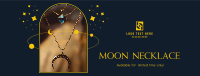 Moon Necklace Facebook Cover Design