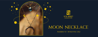 Moon Necklace Facebook Cover Image Preview