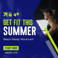 Get Fit This Summer Instagram Post