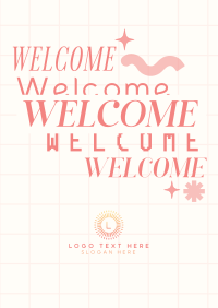 Welcome Poster example 3