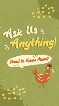 Ask Us Doodle Instagram Reel Image Preview