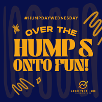 Hump Day Wednesday Instagram Post Design