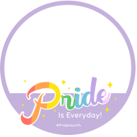 Everyday Pride Pinterest Profile Picture Design