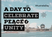 Celebrate Australian Day Postcard