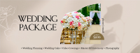 Wedding Flower Bouquet Facebook Cover